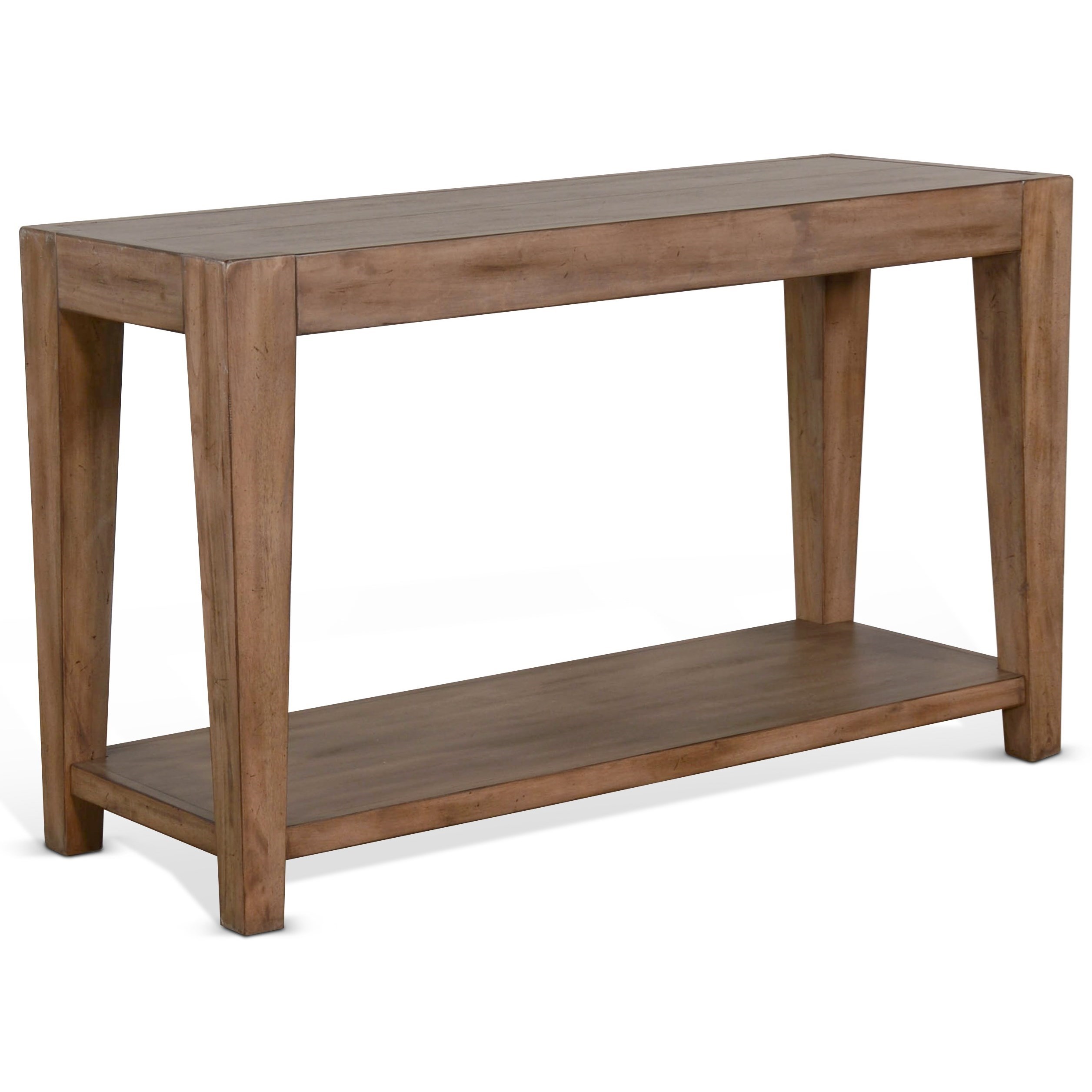 Sunny Designs Doe Valley Sofa Table with Shelf Conlin's Furniture